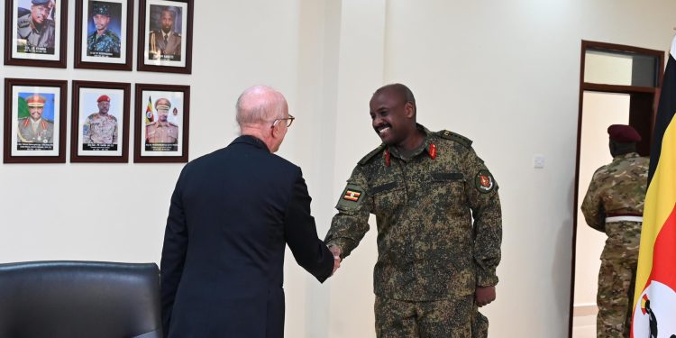 Gen Muhoozi, Italian Ambassador discuss Security cooperation