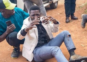 NEW DETAILS: Bobi Wine was Injured by a Stone after Teargas canister Explosion