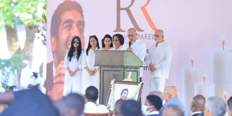 FULL SPEECH: Dr Sudhir’s heartfelt Tribute to Rajiv: I carry immense Pride of Raising a Son who saw Potential where others saw Limitation