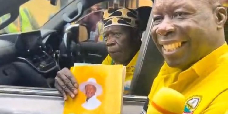 Too Sick to Stand: Gen Ali aged 86 nominated Seated in his Car without Saying a Word