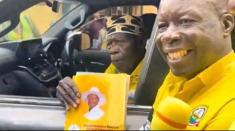 Too Sick to Stand: Gen Ali aged 86 nominated Seated in his Car without Saying a Word