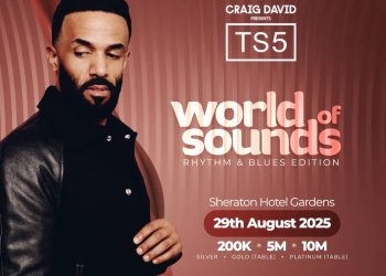 RnB superstar Craig David set for Historic Kampala debut at World of Sounds