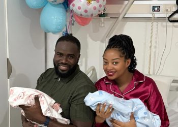 Tears of Joy as Fabiola and Husband welcome Twins