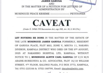 Barely a Month after his Death, Garuga’s family Battles in Court as Son challenges Mother over Shs.1 trillion Fortune