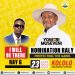 Music giants, Comedians, and Cultural icons Unite for Museveni nomination at Kololo Tomorrow