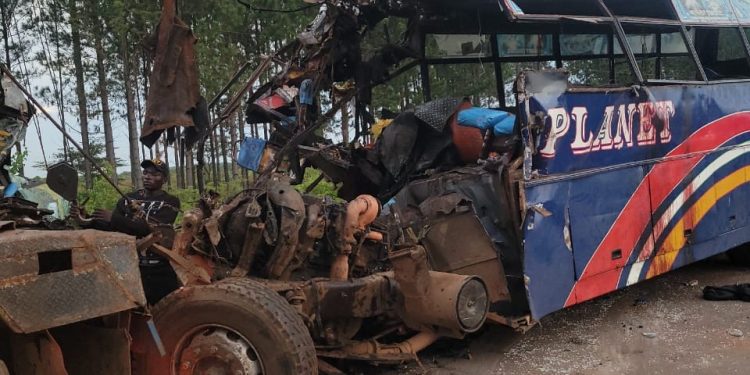 Police: 46 Killed in Gulu Highway bus Crash, Not 63
