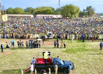 Museveni preaches Peace, Unity, Wealth Creation in First West Nile rally