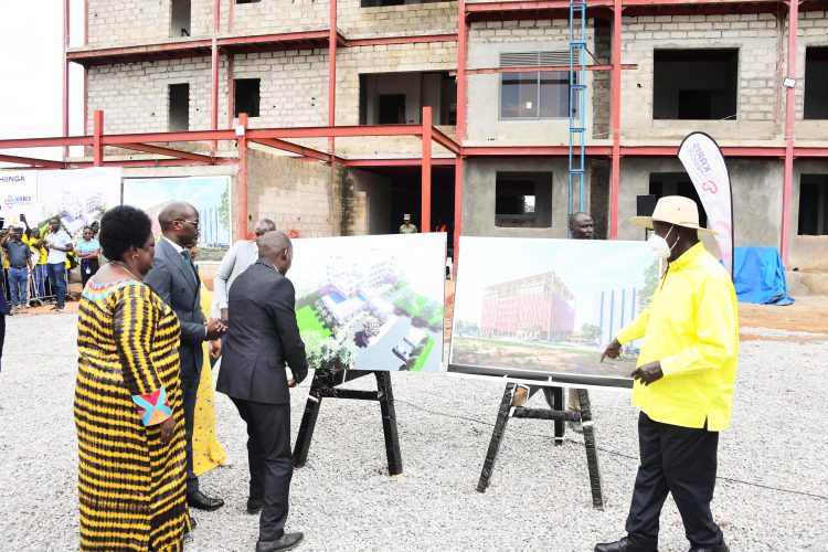 Museveni commissions Karis Medical Hospital in Kasangati which NUP falsely Linked to Bobi Wine  