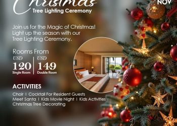 Speke Resort Munyonyo set to Usher in the Festive Season with Grand christmas Tree lighting Ceremony