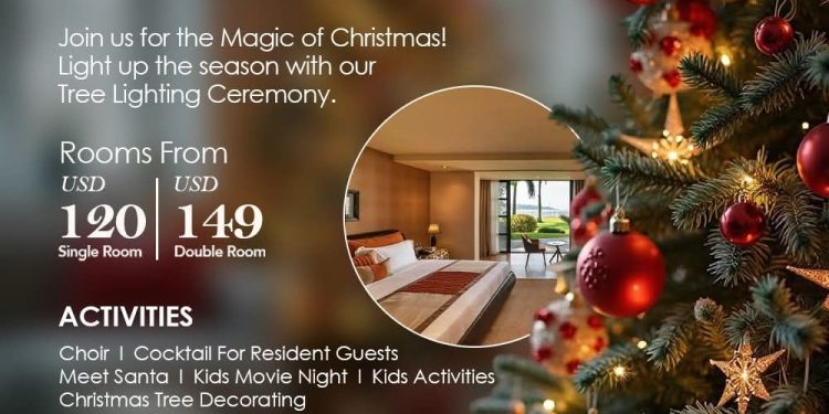 Speke Resort Munyonyo set to Usher in the Festive Season with Grand christmas Tree lighting Ceremony 