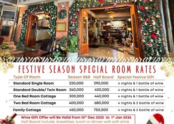 Forest Cottages unveils Festive Season Getaway offers with Complimentary wine for Holiday guests