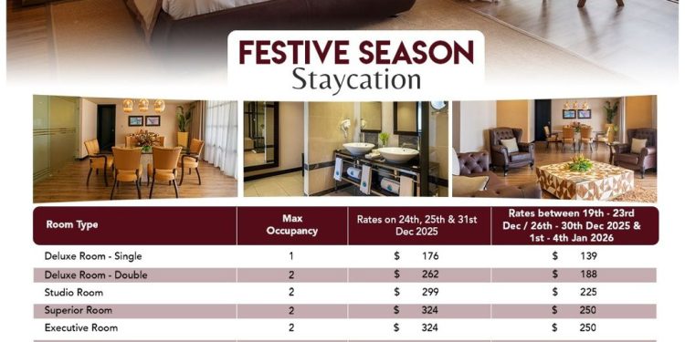 Here is Speke Resort Staycation offers with Rooms from $176 and Unmatched New Year’s celebrations 