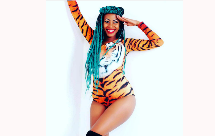 Sheebah tantalizes fans with skimpy attire
