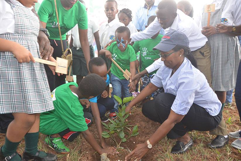 Rwanda’s Little Hand Go Green Launches at Vision City KIgali - Trumpet News