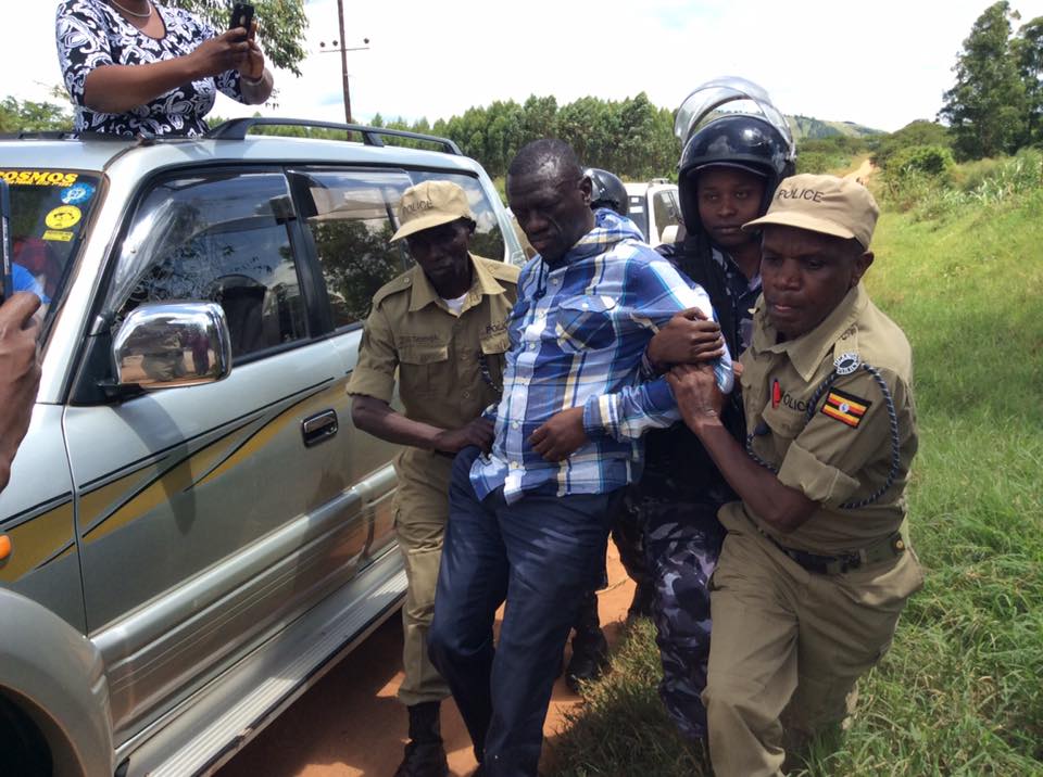 Besigye arrested in western Uganda