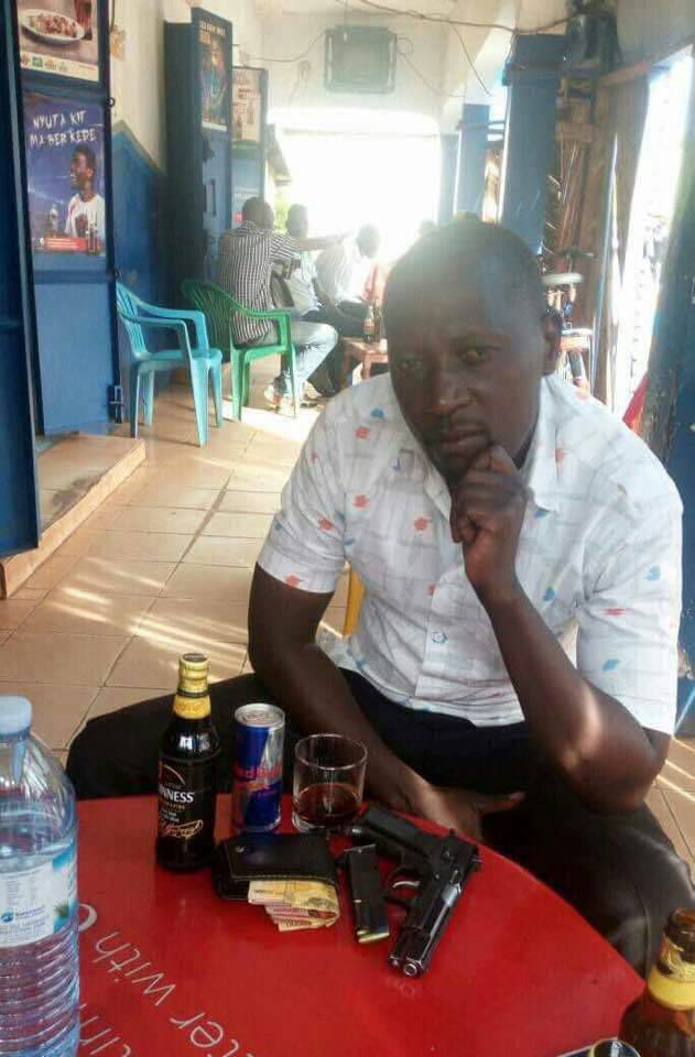 New Vision journalist Odong arrested for illegal possession of gun
