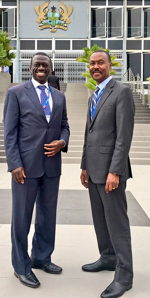 Photos: Besigye shines at IDU meet in Ghana