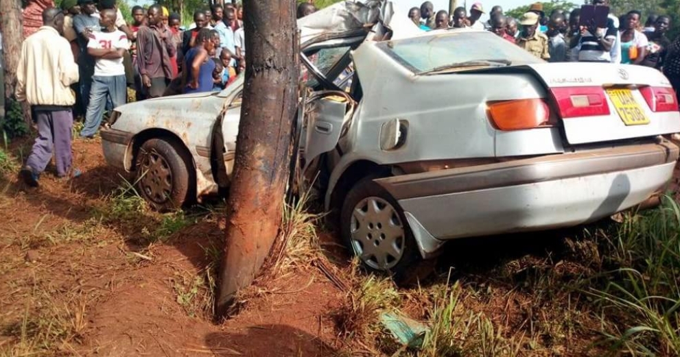 Hoima accident leaves one cop dead, other injured