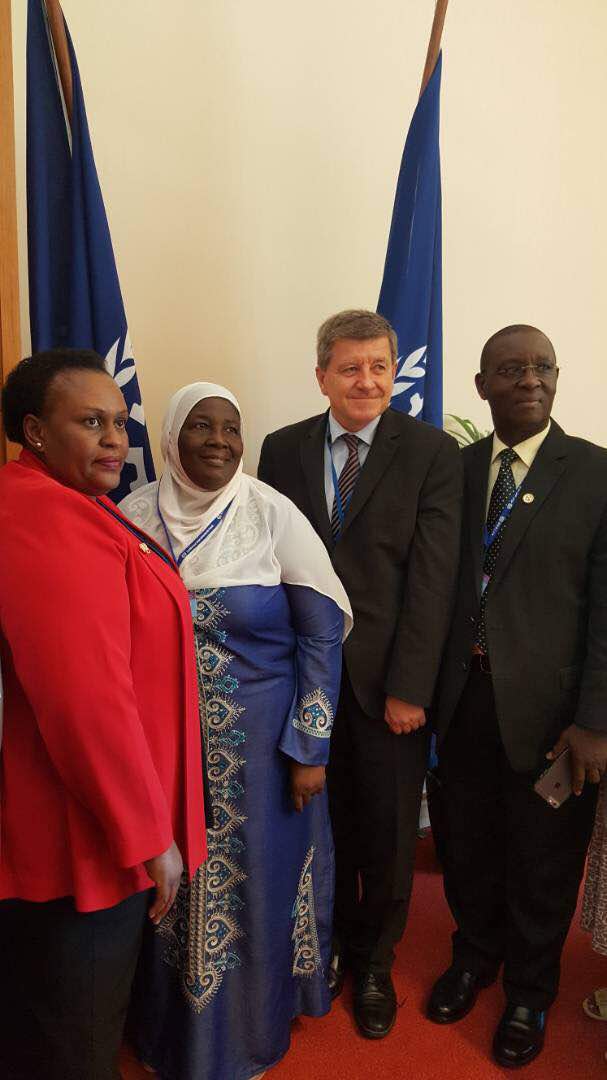 Uganda Delegation Meets ILO Head