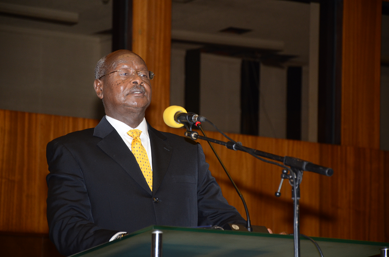 Museveni blames health officials for spreading diseases