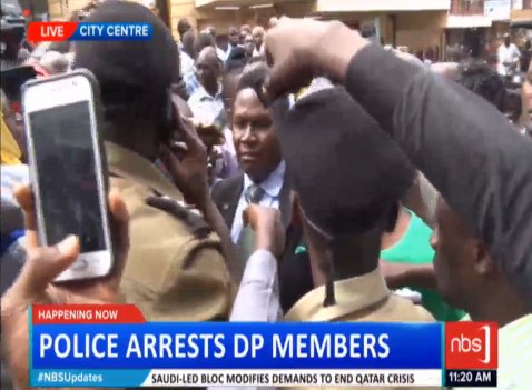 Mao arrested in age limit protest