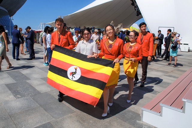 Photos: Uganda shines at Astana Expo in Central Asia