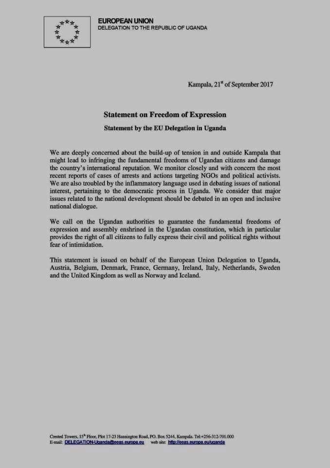 EU backs US envoy Malac; condemns crackdown of NGOs, arrest of state rivals