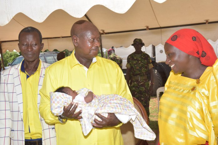 Grief as baby named after Museveni dies