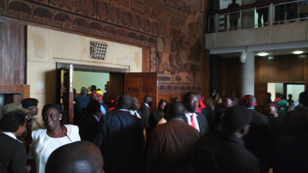 Age limit: Chaos as opposition stops Ruganda from addressing parliament