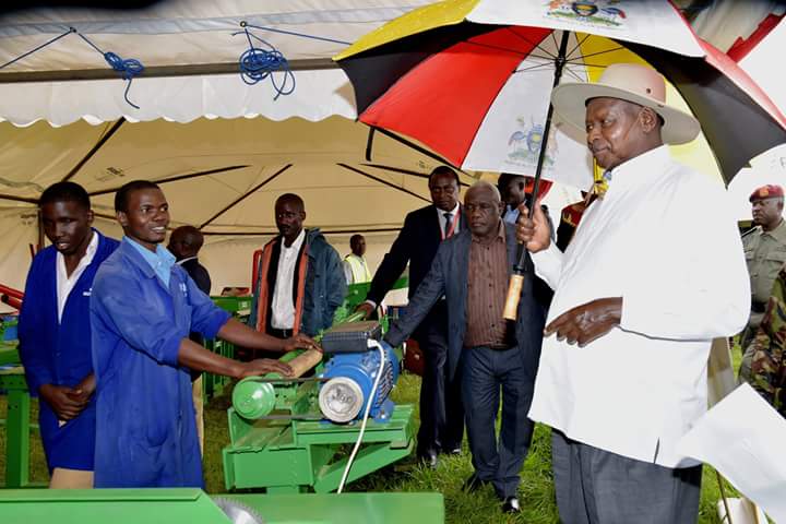Museveni to Youth: Ignore age limit talk, focus om making money