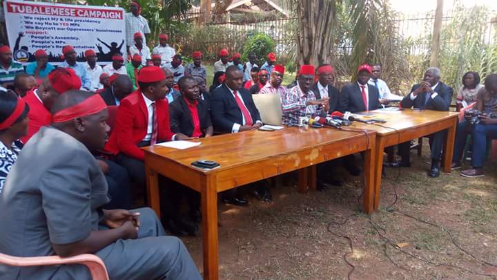 Besigye launches new anti-Museveni protests to ‘liberate’ the army, calls for mutiny