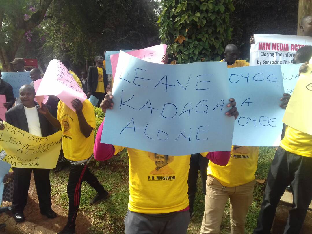 Youth storm High Court, protest Kadaga’s summoning over Age Limit