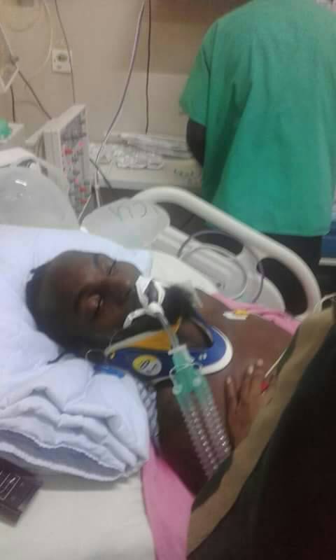 Picture of singer Moze Radio in ICU after operation emerges