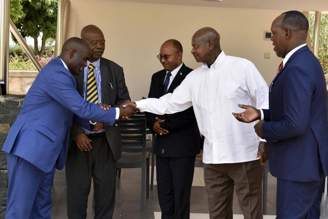 Photos: Burundi Security Minister Delivers Nkurunziza’s Special Message To Museveni
