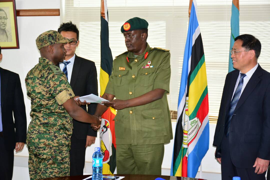 UPDF Railway Engineers Return From China After 3 Months Training