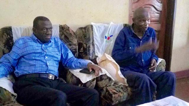 Besigye Reconciles with Critically Ill Angoliga