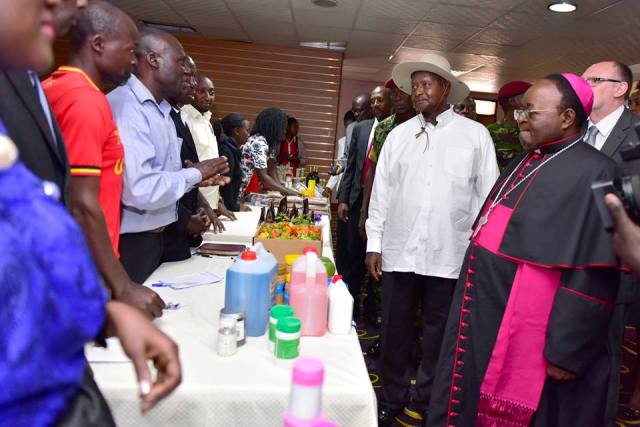 Museveni Donates shs500m to Lwanga; Warns Media