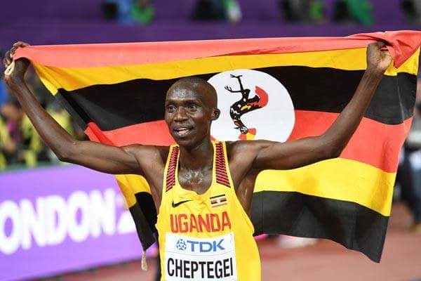 Cheptegei Bags 3rd Gold Medal for Uganda