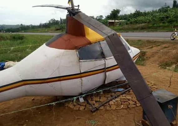 Mbarara “helicopter” inventor Joseph Nkaheza injured as he attempts to fly