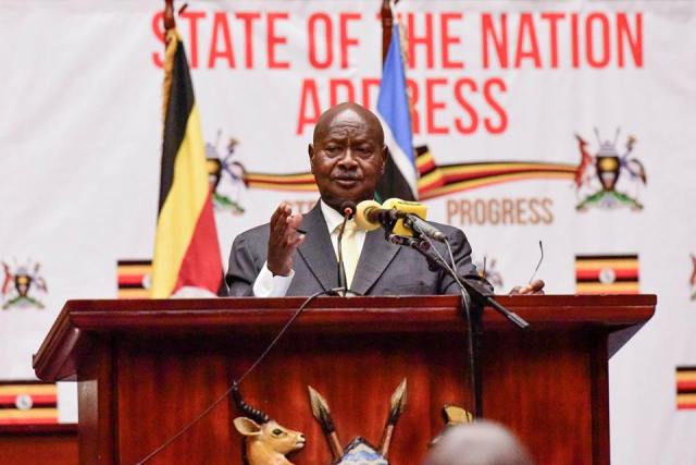 Museveni: Uganda will attain middle income status by exporting more, importing less