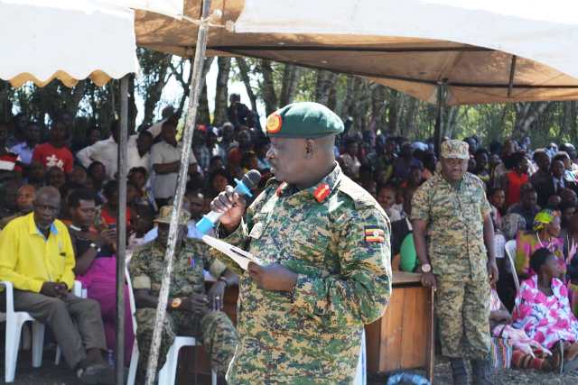 Gen. Elwelu Warns; UPDF Determined to Keep Uganda Peaceful