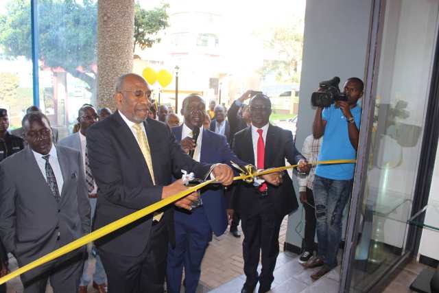 Photos: Rugunda Commissions new NWSC head office