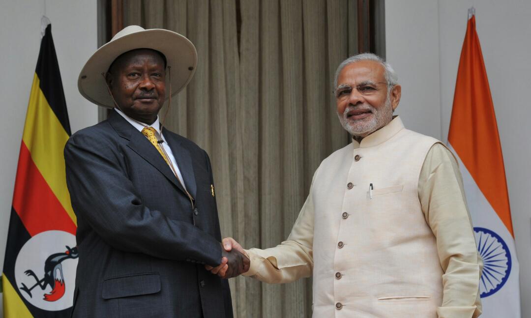 India to Open New Embassies in Africa as PM Modi Vows to Support Museveni Government