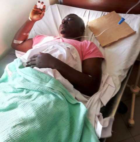 Shocking Photos of MP Zaake after he was Beaten to Pulp in Arua Violence