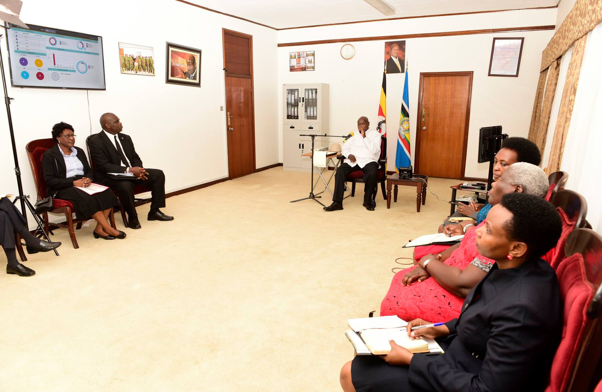 Museveni again Backs COSASE Probe