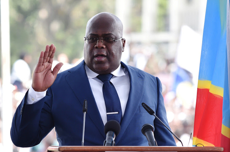 Tshisekedi Falls Sick Delivering Inauguration Speech