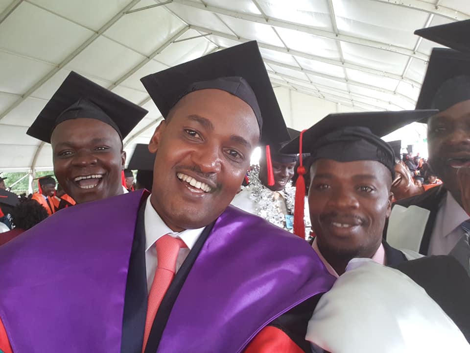 Excitement as Min. Tumwebaze Graduates with Master’s Degree in Public Health