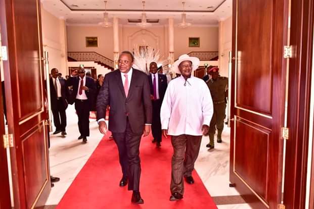 Kenya’s Uhuru Meets M﻿useveni, Kagame