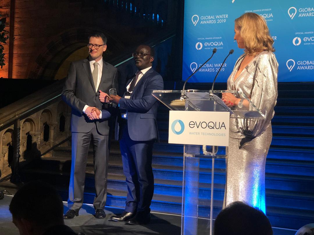 NWSC Scoops Distinction Water Leaders Award in London