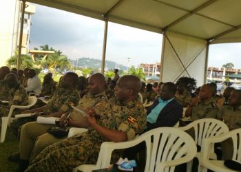 Muhoozi Meets Kampala Police Commanders